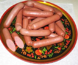 Сосиски ДАЛЬНЕВОСТОЧНЫЕ С СЫРОМ